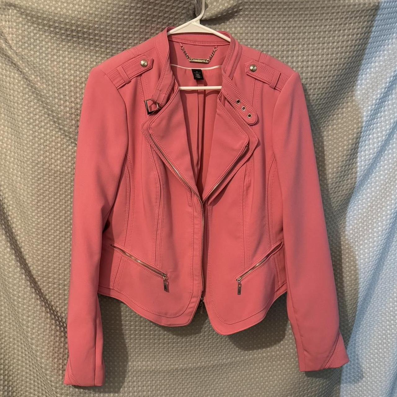 White house black market hotsell pink jacket