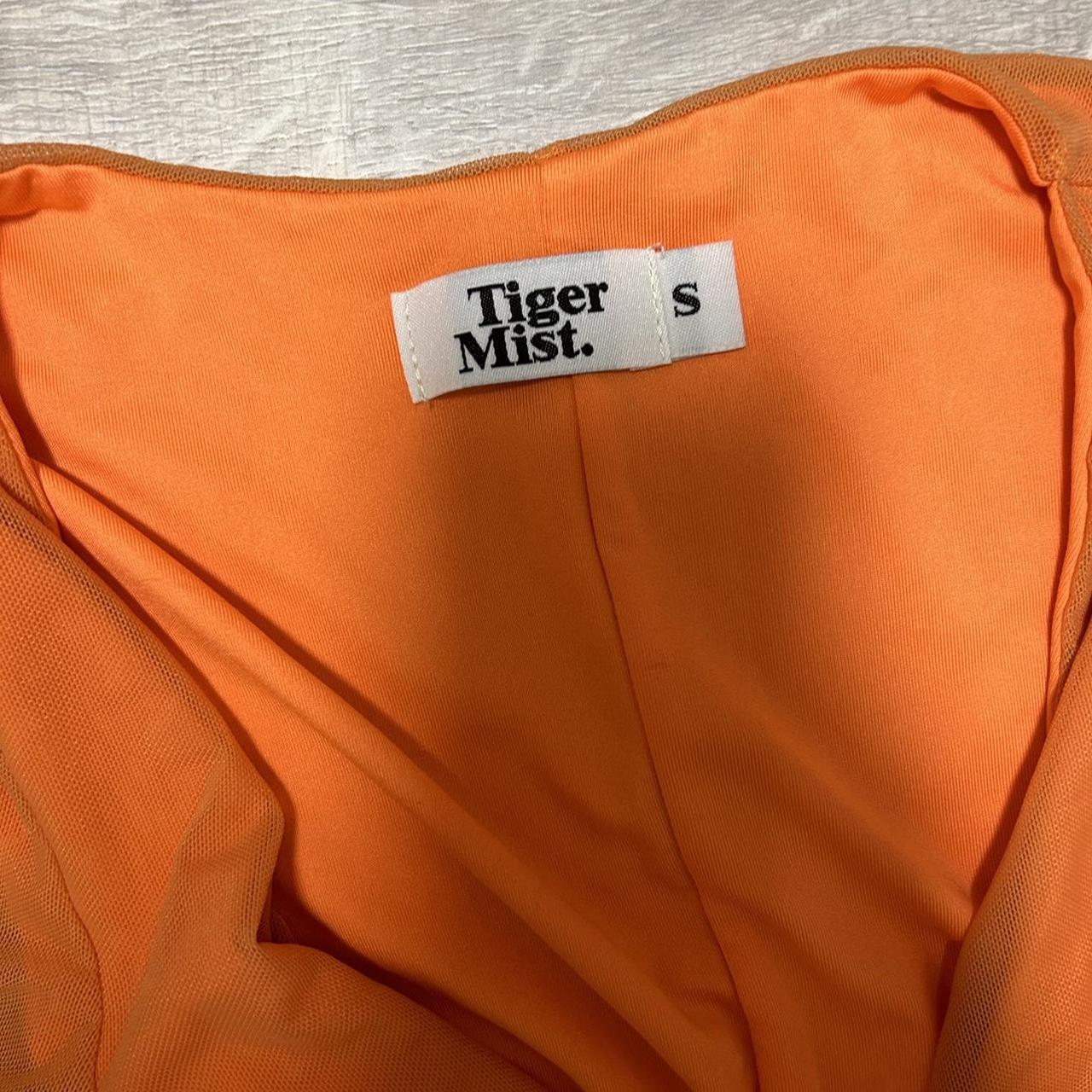 🧡 TIGER MIST ORANGE SUNNIE DRESS SIZE SMALL 🧡 Depop