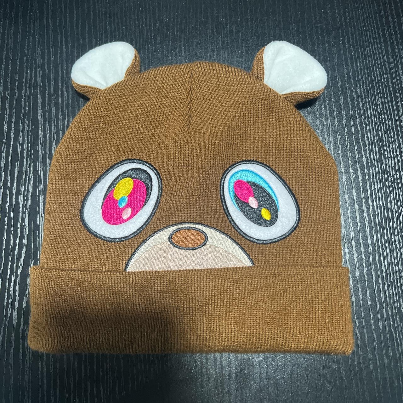 Graduation bear beanie TAGS Kanye , Kanye West... Depop