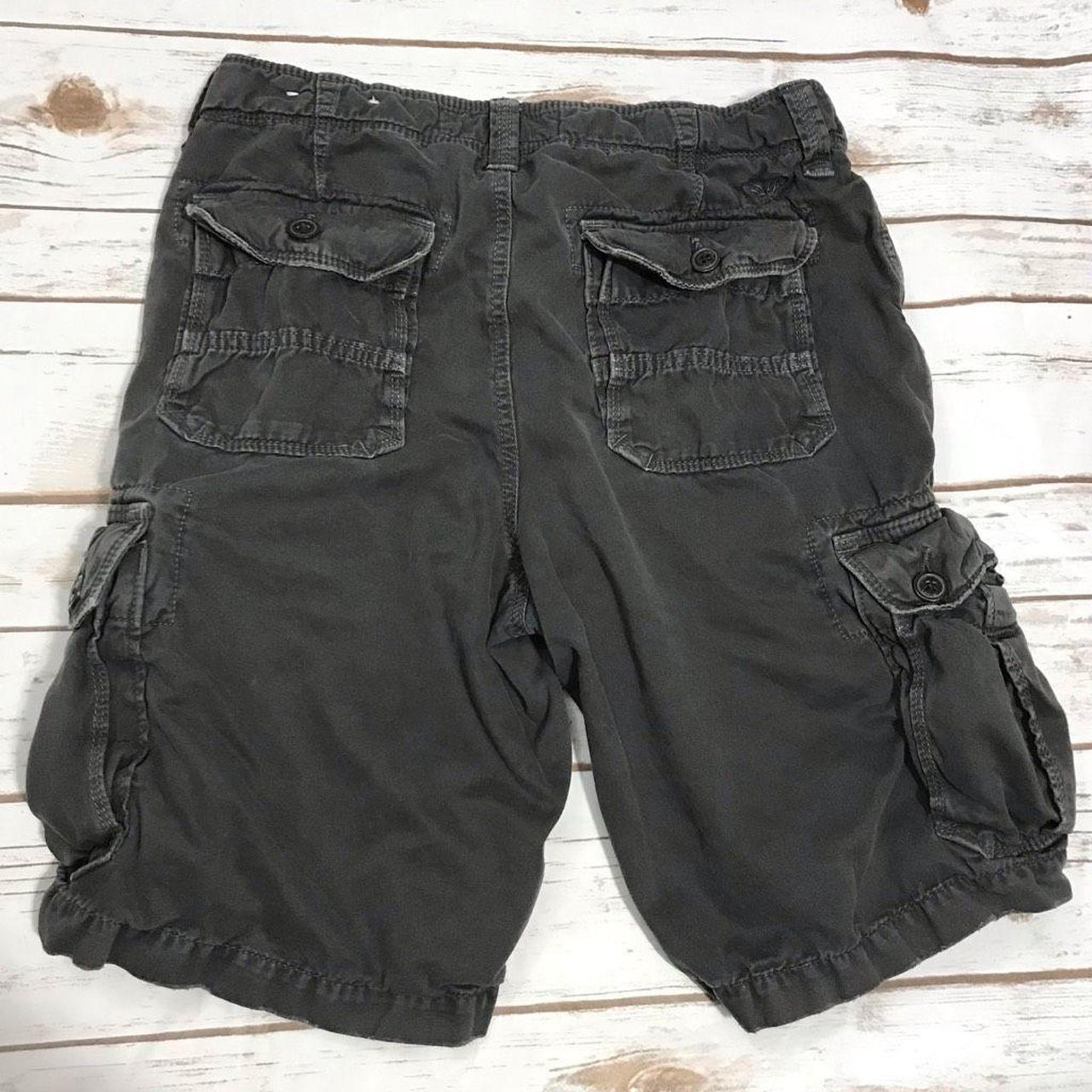 American Eagle Outfitters Men's Grey Shorts Depop