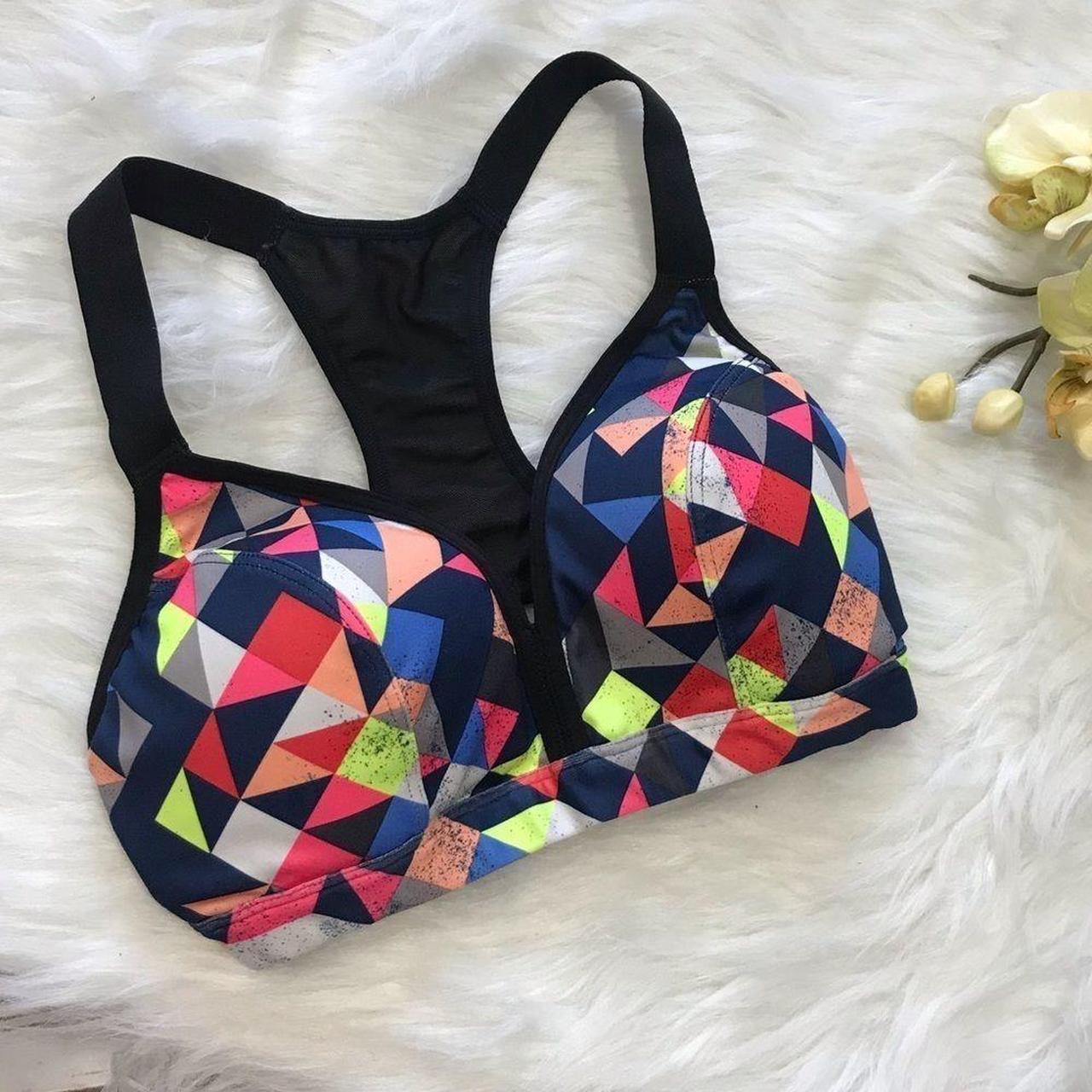 Incredible by Victorias Secret Front-close Strappy-back Sport Bra