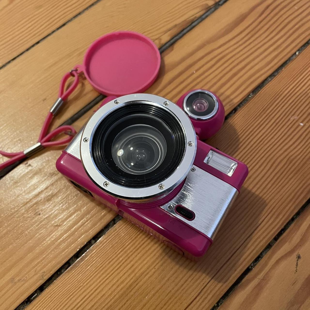 Pink Lomography fisheye 2 35mm film camera. Perfect... - Depop