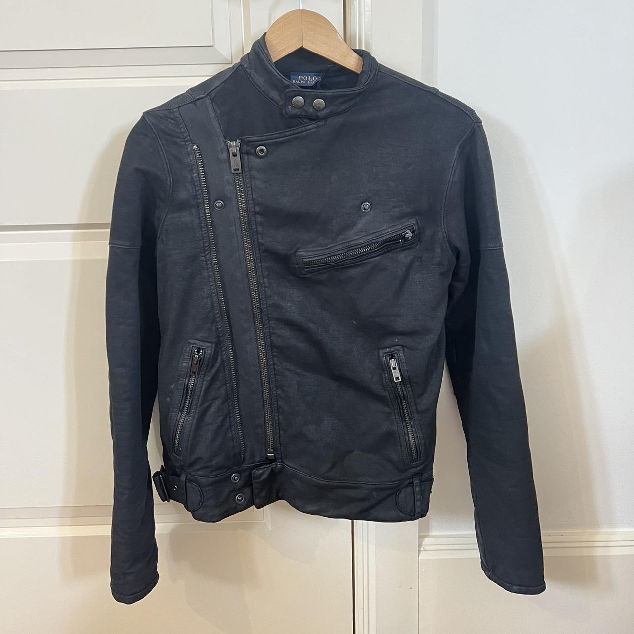 Ralph Lauren leather jacket - Depop