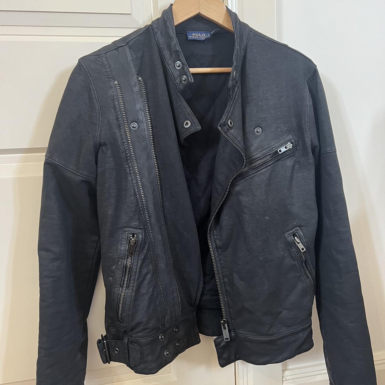 Ralph Lauren leather jacket - Depop