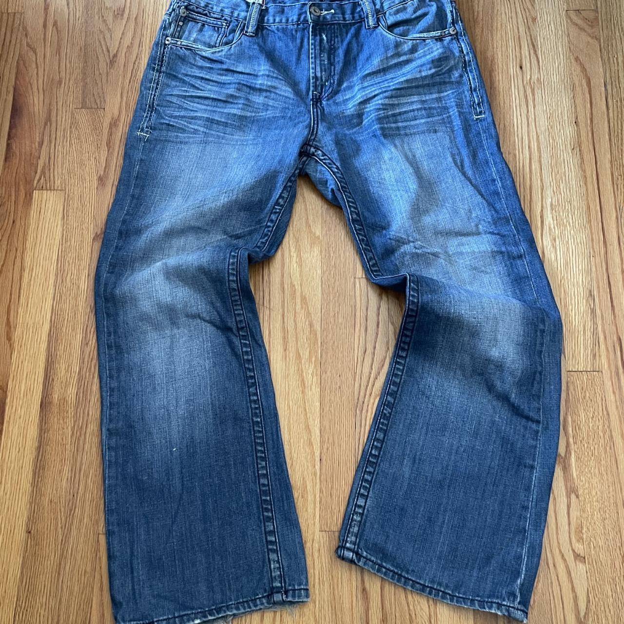 Ecko Unltd. Men's Bootcut Embroidered Jeans - Blu… - image 4