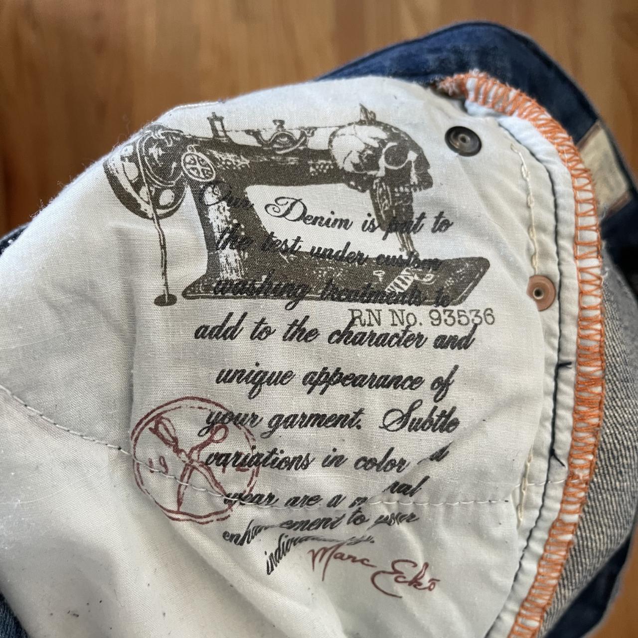 Ecko Unltd. Men's Bootcut Embroidered Jeans - Blu… - image 6