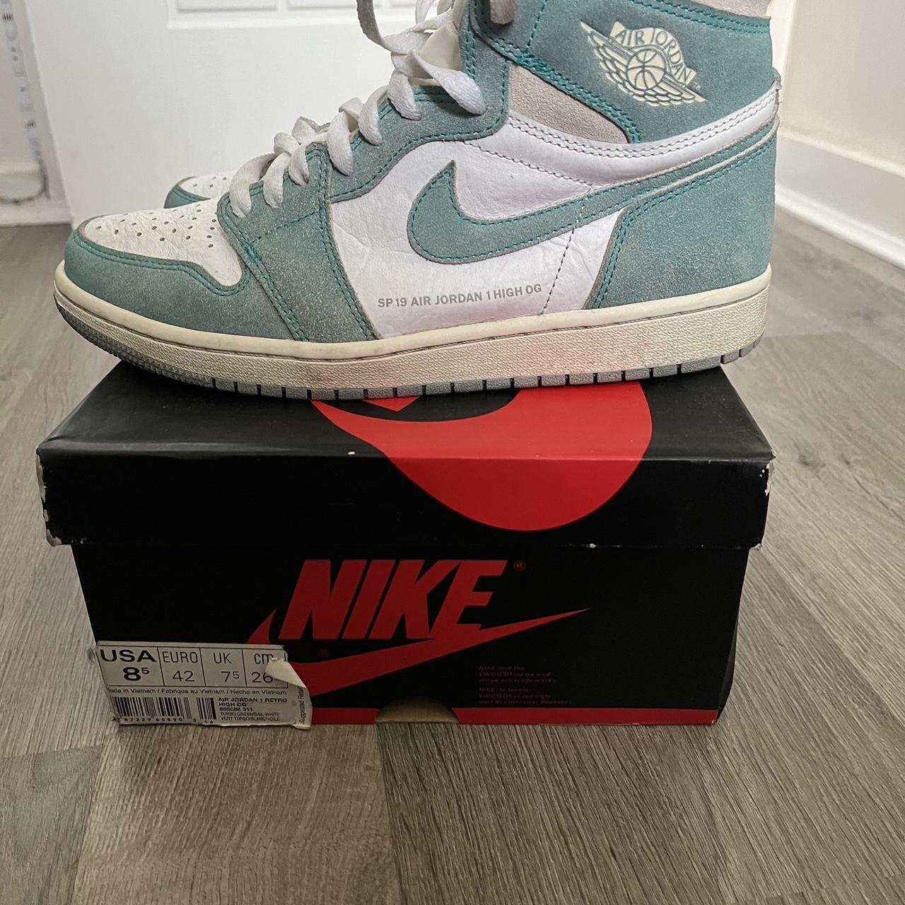turbo green jordan 1 size 5
