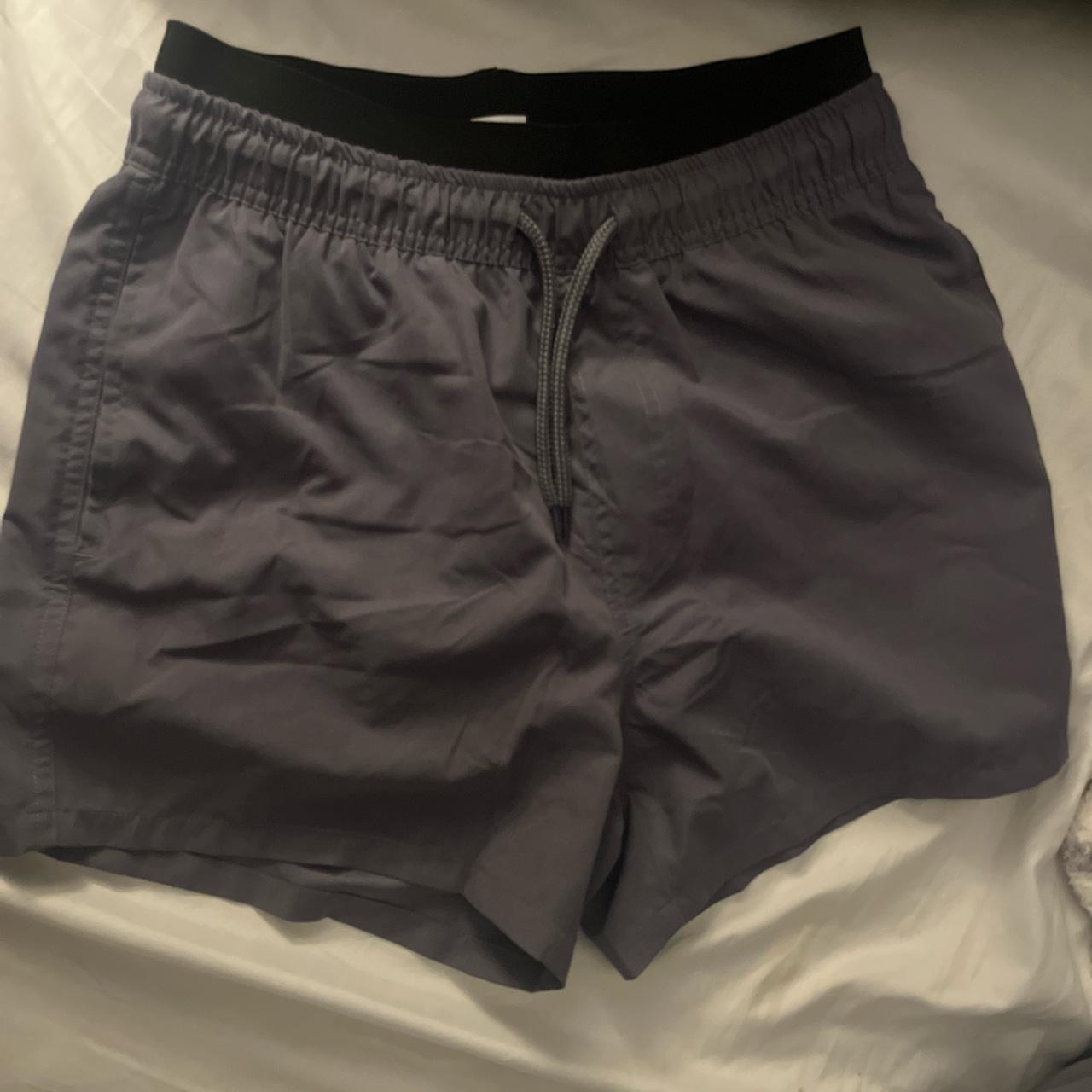 ASOS Men's Grey Swimbriefsshorts Depop