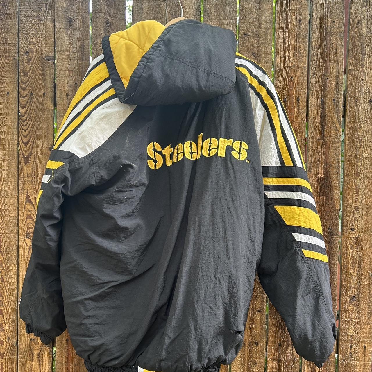 Vintage Starter Pittsburgh Steelers Anorak Jacket