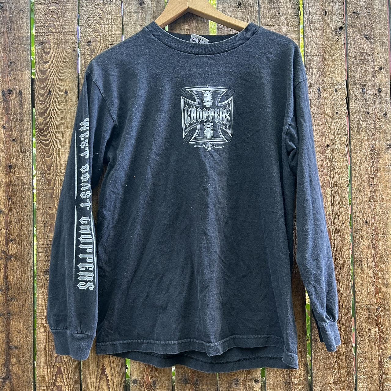 Vintage West Coast Choppers Long sleeve Long Beach... - Depop