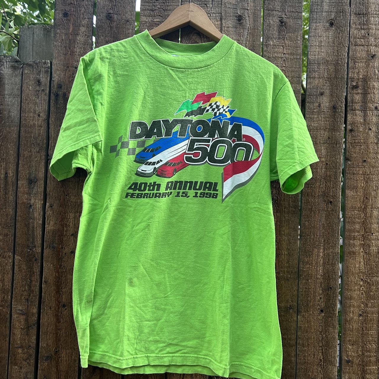 Vintage Daytona 500 1998 Nascar T Shirt 50th... - Depop