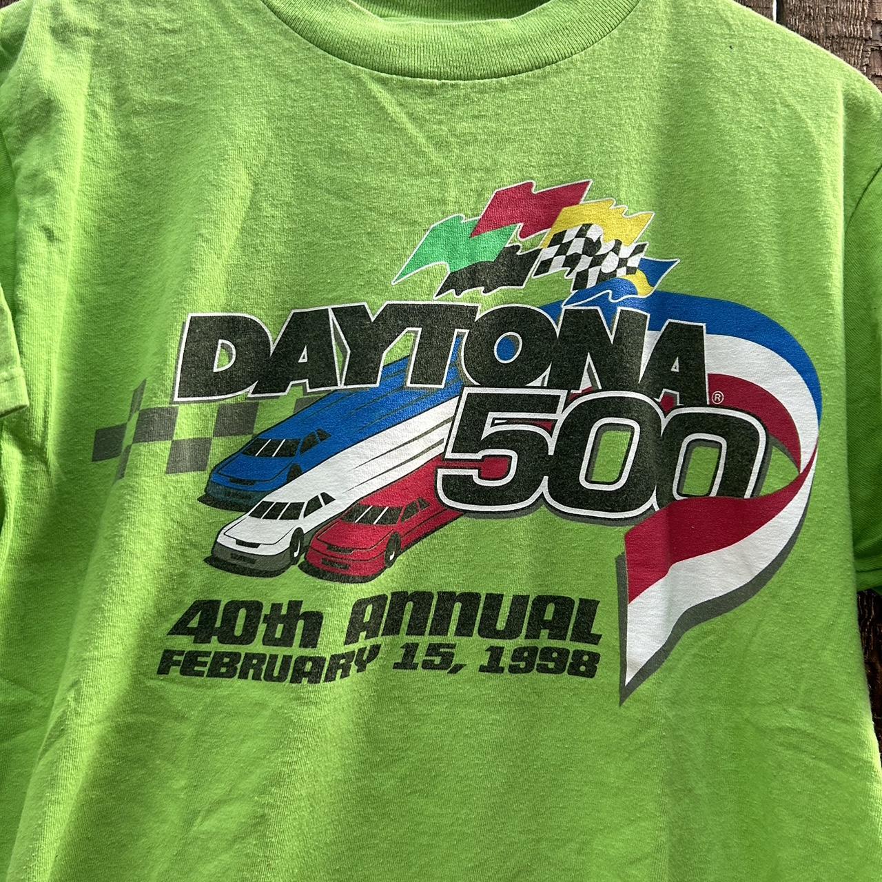 Vintage Daytona 500 1998 Nascar T Shirt 50th... - Depop