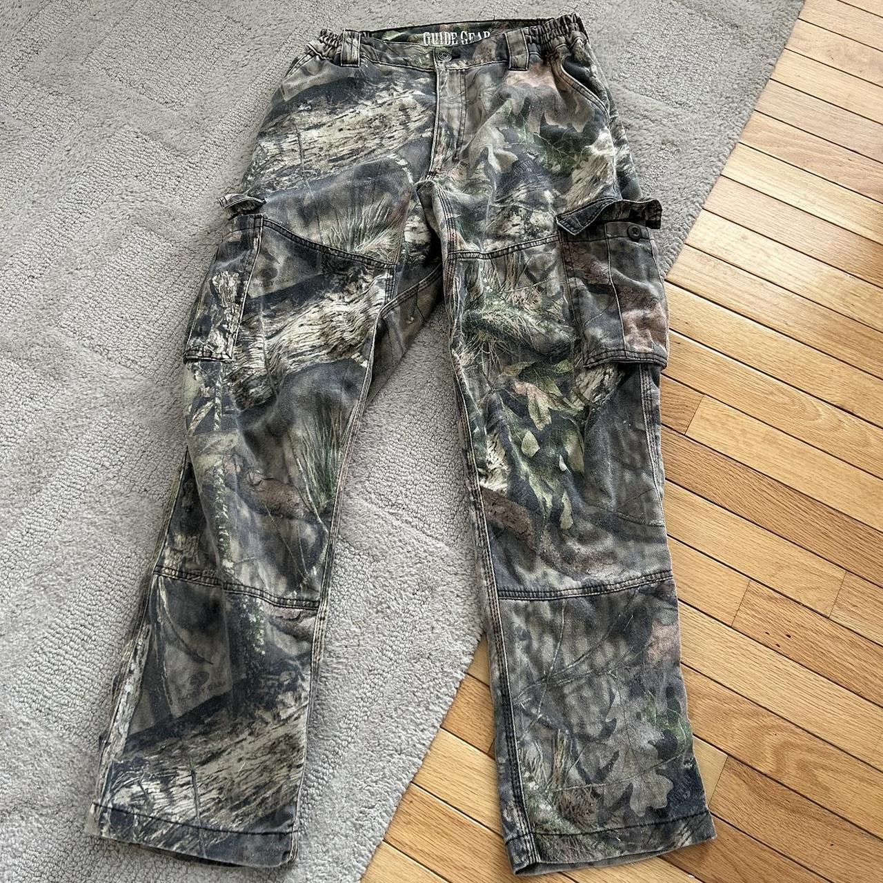 y2k Mossy Oak Camo pants realtree lightweight... - Depop