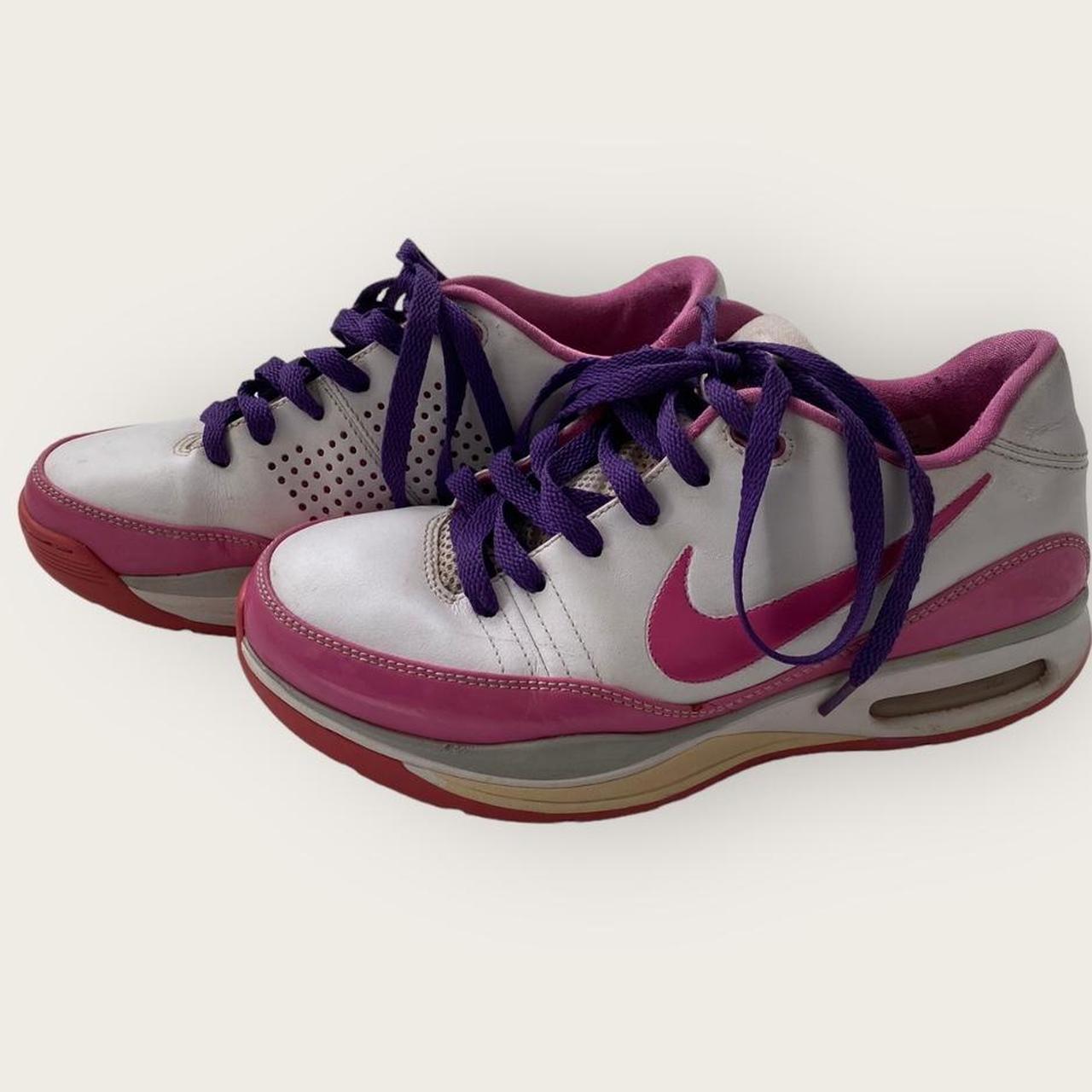 Rare Nike pink shoes Nike air blue chip law think