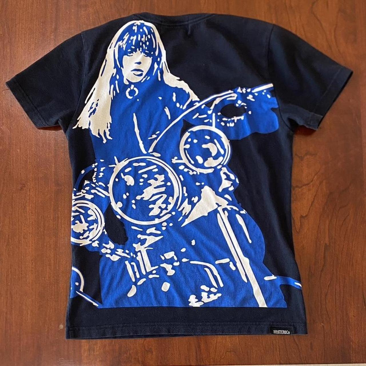 vintage 90s hysteric glamour knit skull & pinup girl | Depop