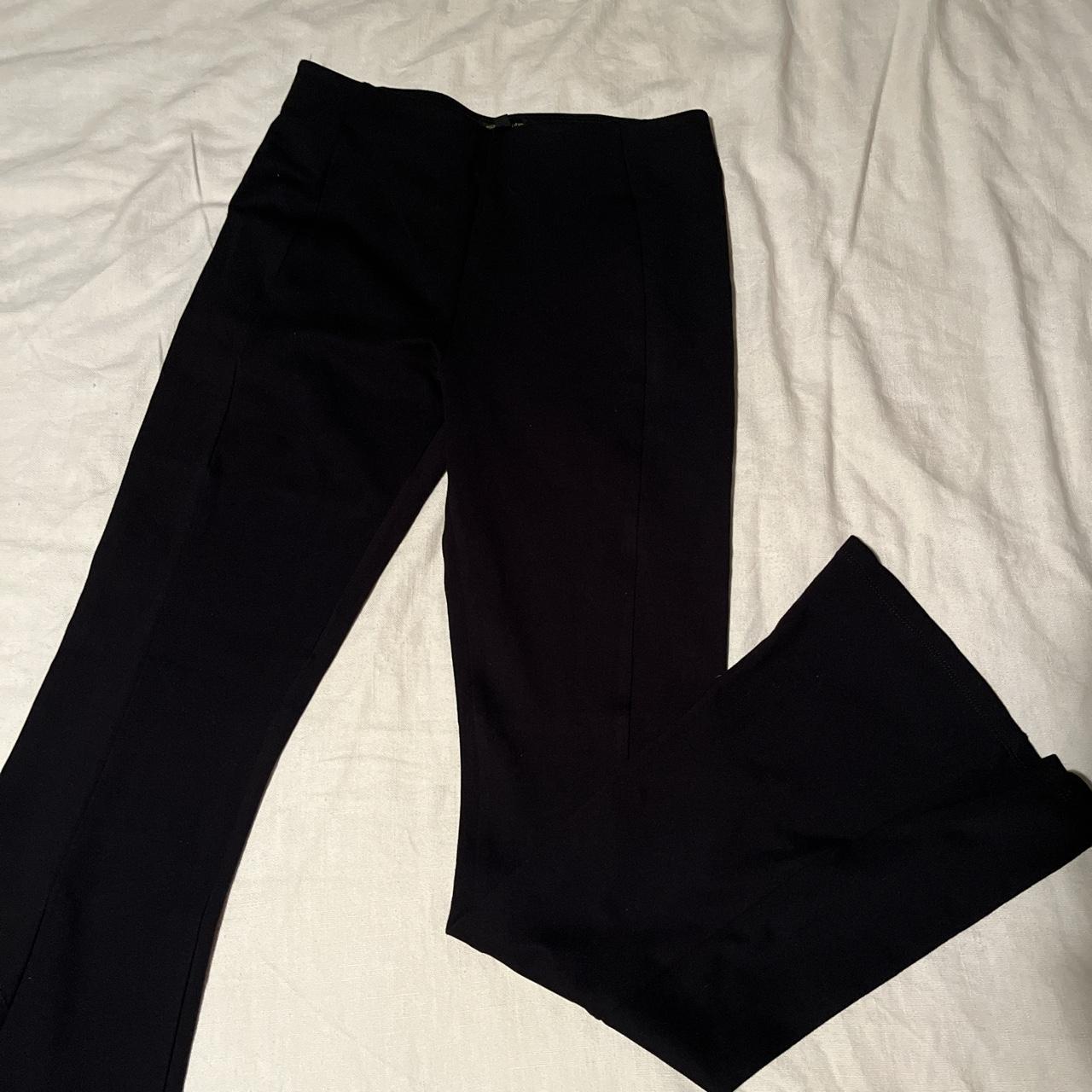 Shinestar Split Flare Pant - Women's Pants in Black