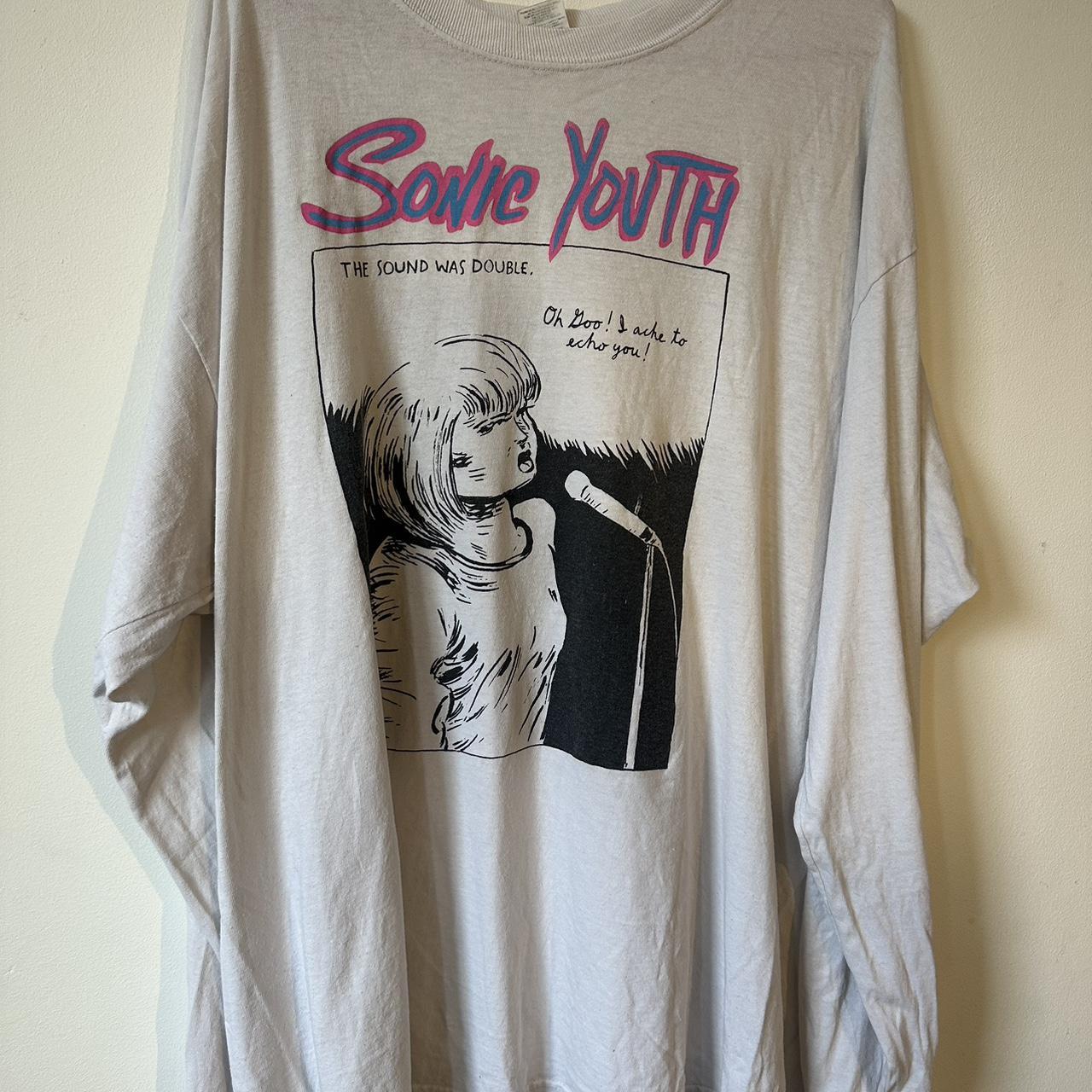 SONIC YOUTH ロングTシャツ 格安販売の - トップス