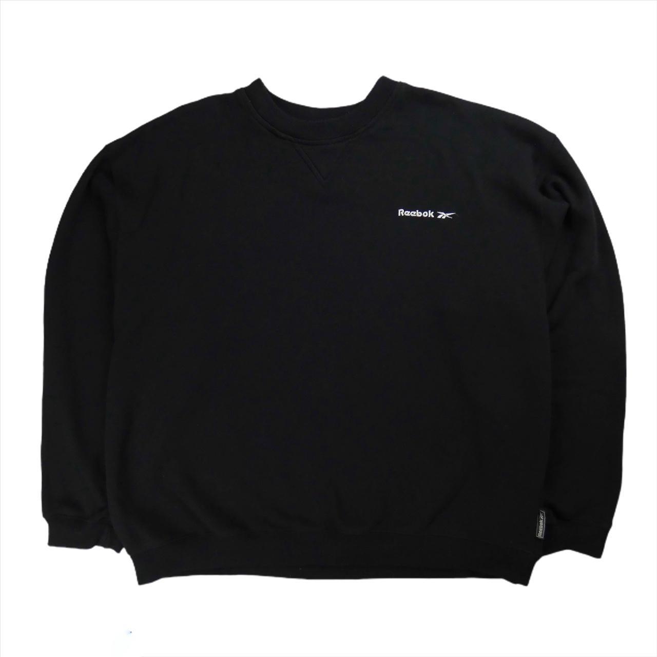 Reebok crewneck sweatshirt Embroidered spellout... - Depop