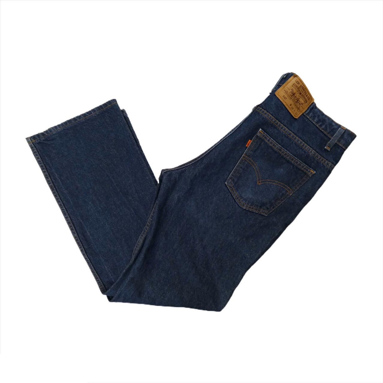 Levi's Men's Vintage 517 Bootcut Jeans Made in... - Depop
