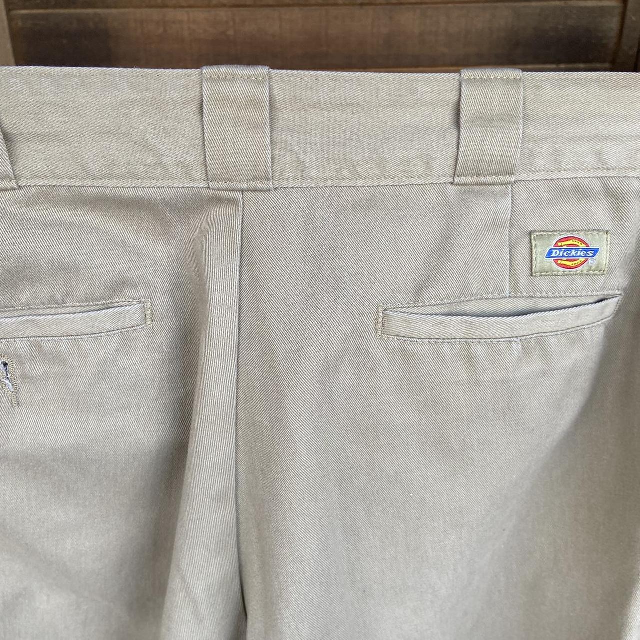 Tan dickies 874 original fit plain work pants good... - Depop