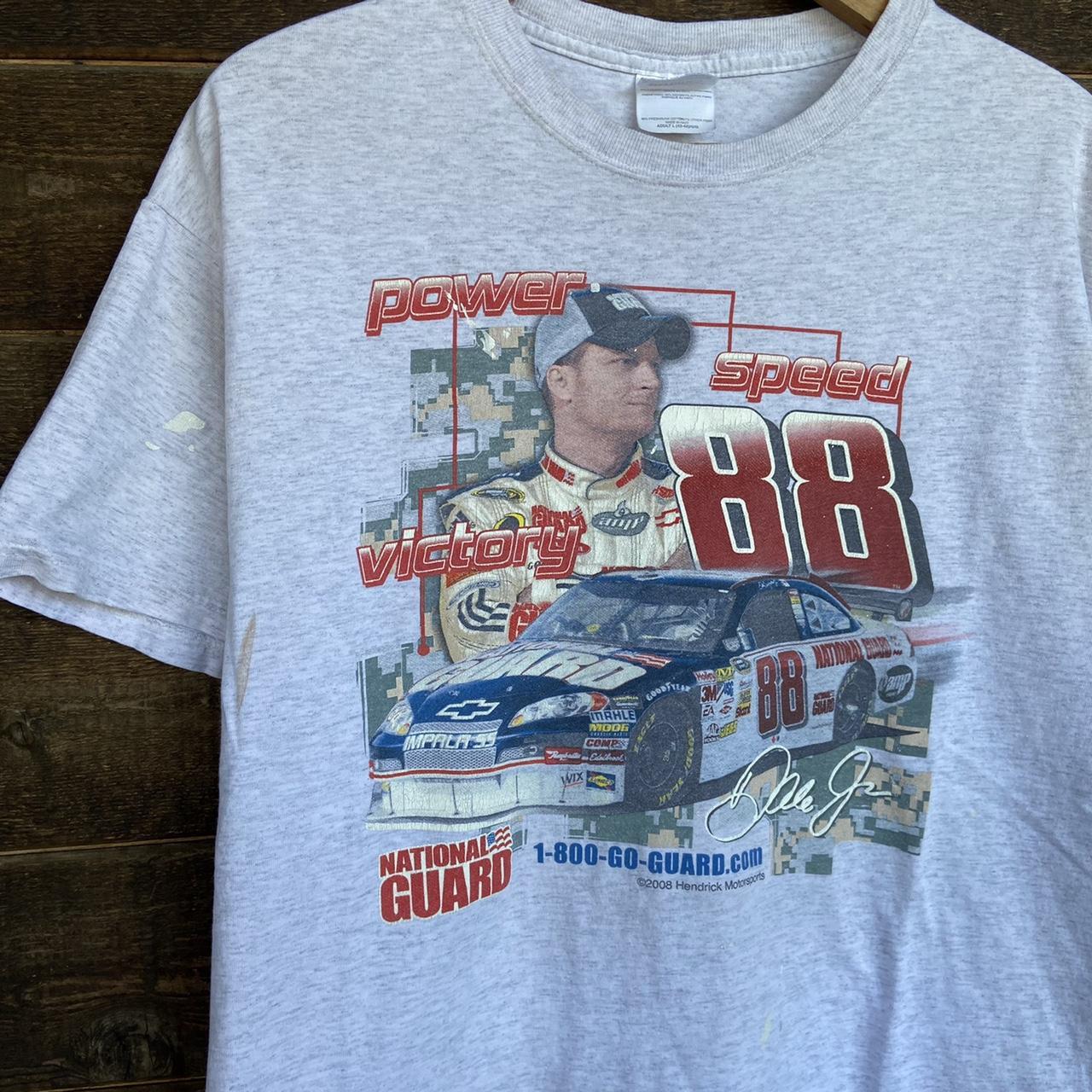 2000s nascar racing shirt Good condition Size... - Depop