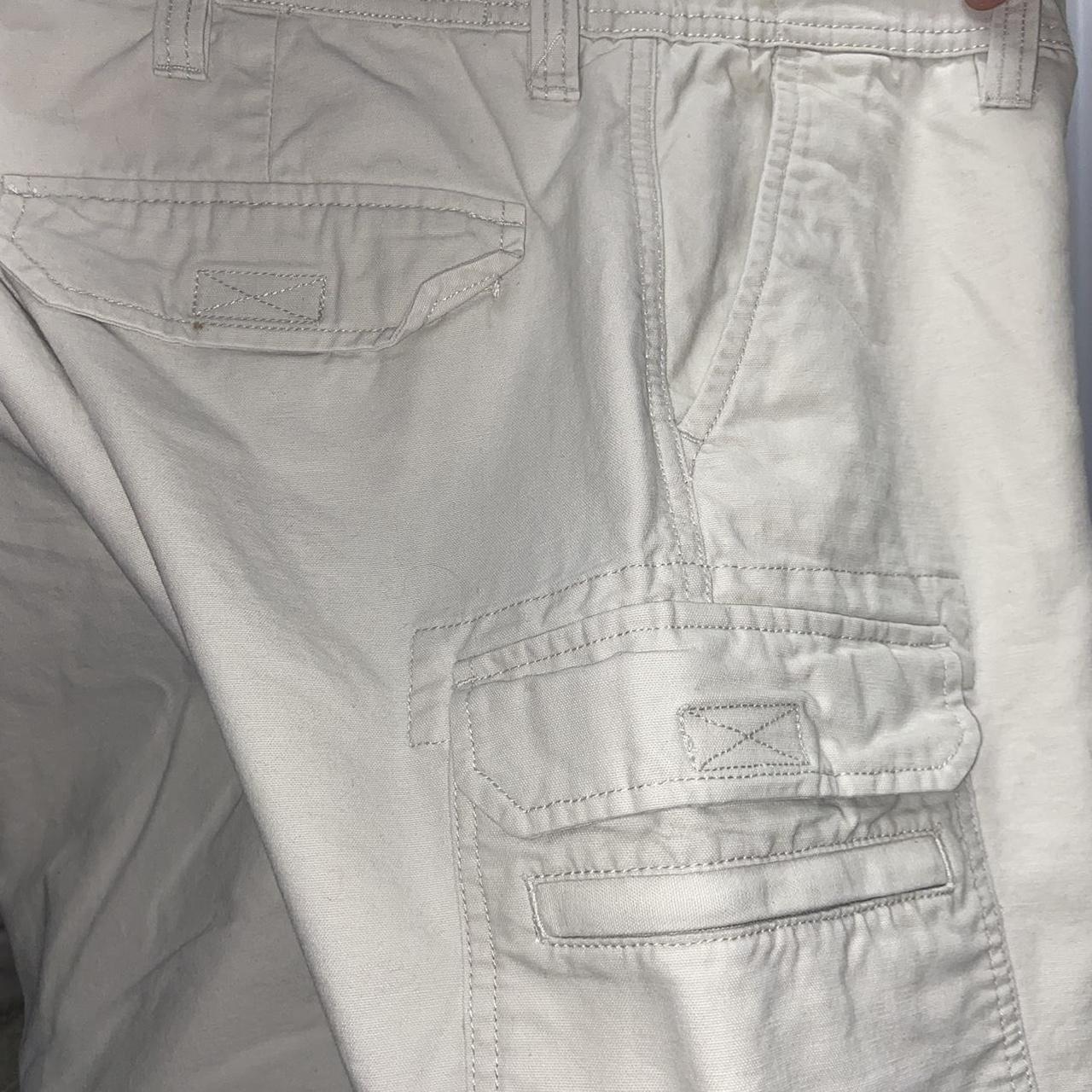 Men's White Trousers | Depop