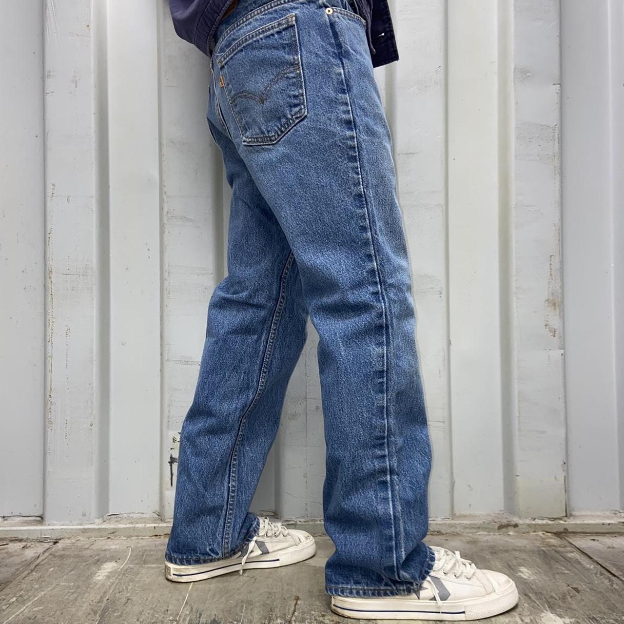 Vintage Levi's 80s 90s 517 bootcut jeans made in USA... - Depop