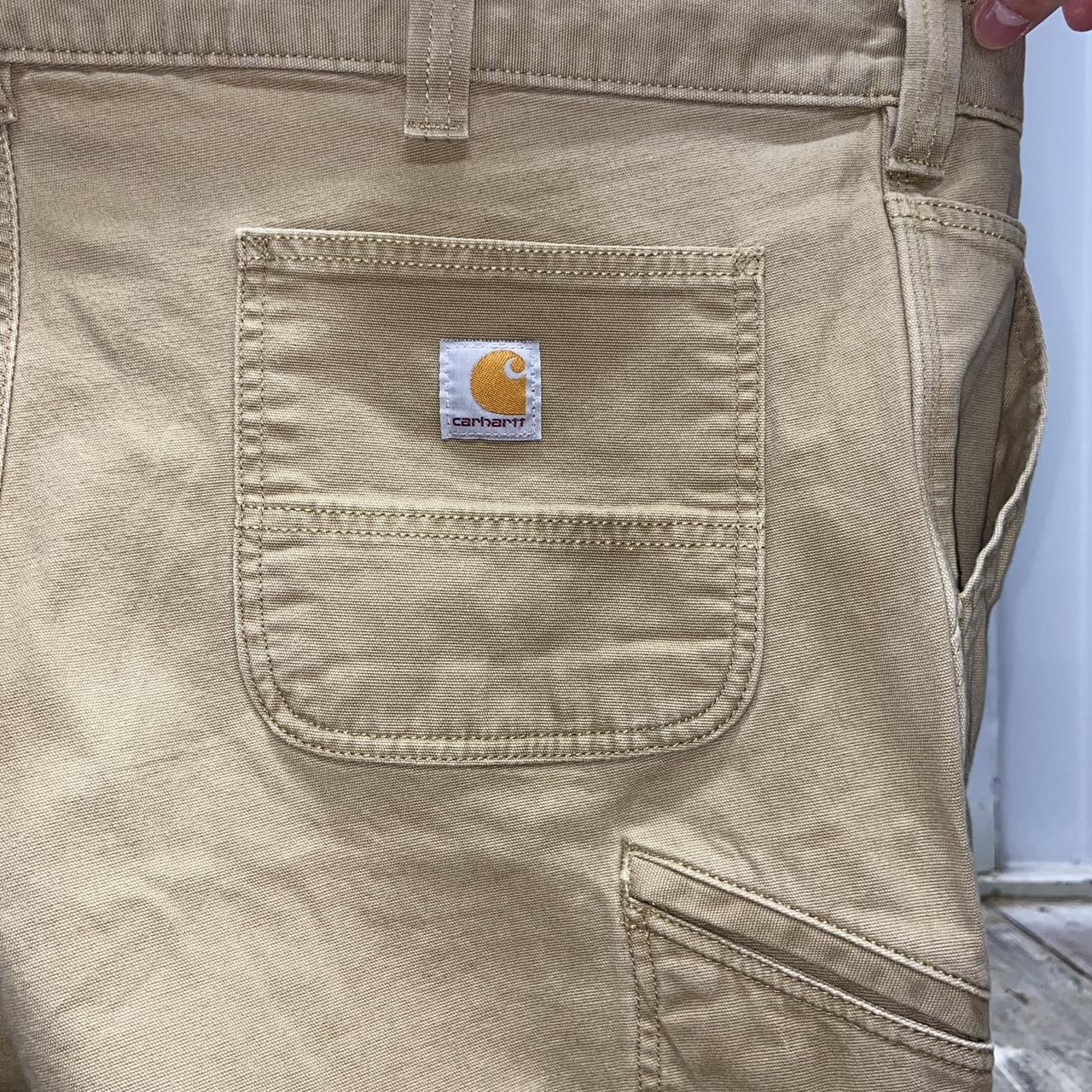 Carhartt Men's Tan Trousers | Depop