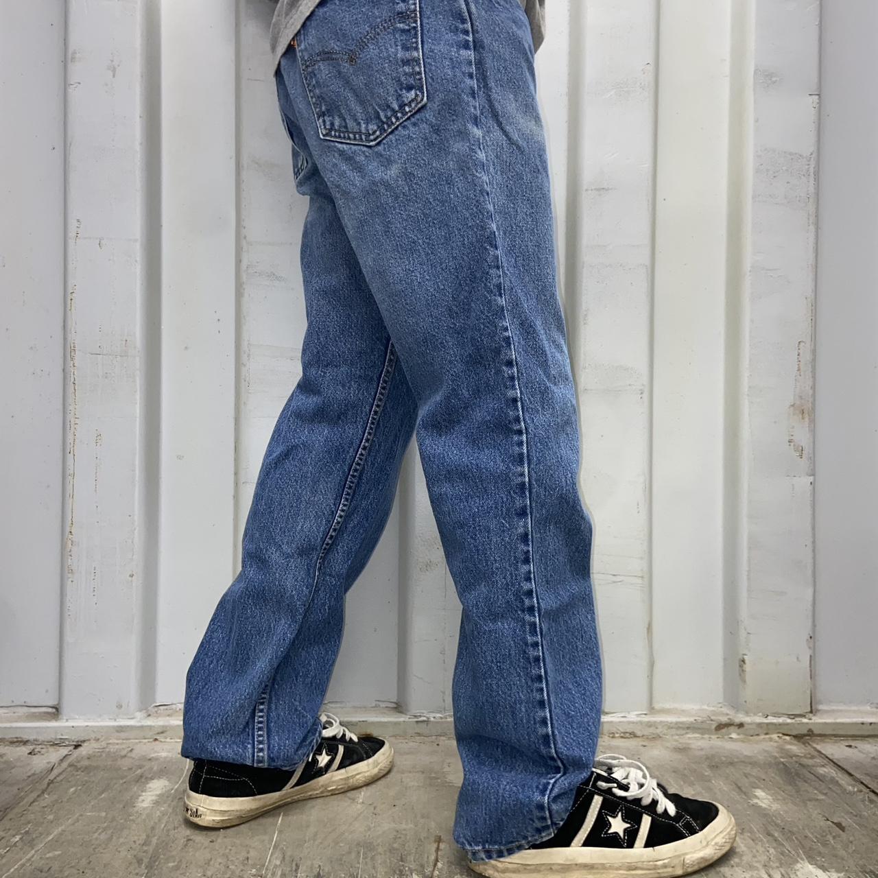 Vintage Levi's 80s 90s 517 bootcut jeans made in USA... - Depop