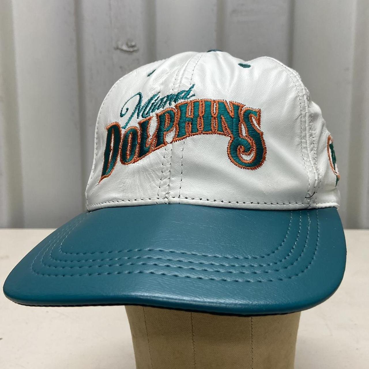 90's Modern Team NFL Miami Dolphins hat genuine - Depop