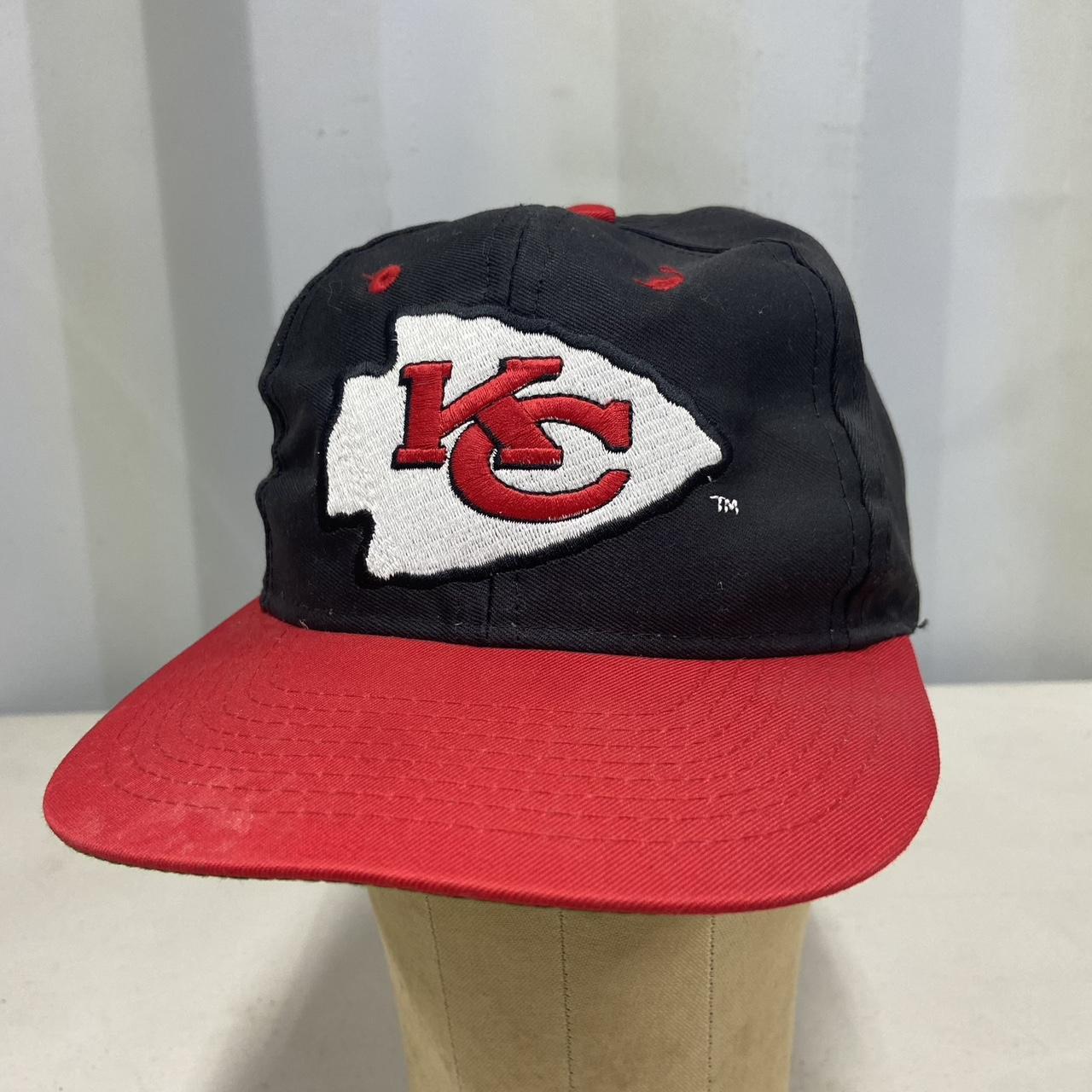 Kansas City Hat / Chiefs Hat / Kansas City Chiefs Vintage Cap Black