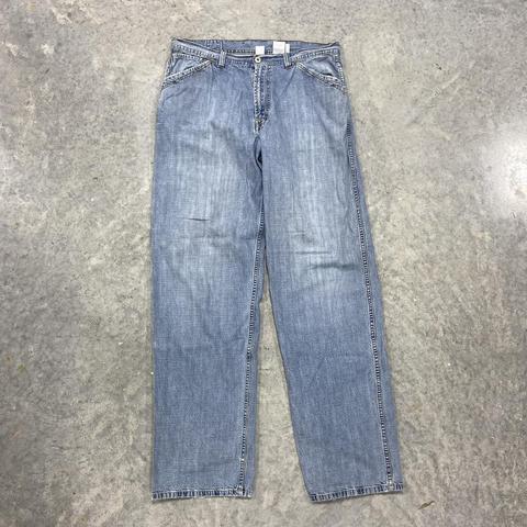 Lucky Brand, Jeans, Lucky Brand Vintage Y2k Wide Leg Relaxed Fit Jeans Sz  4 Excellent Condition