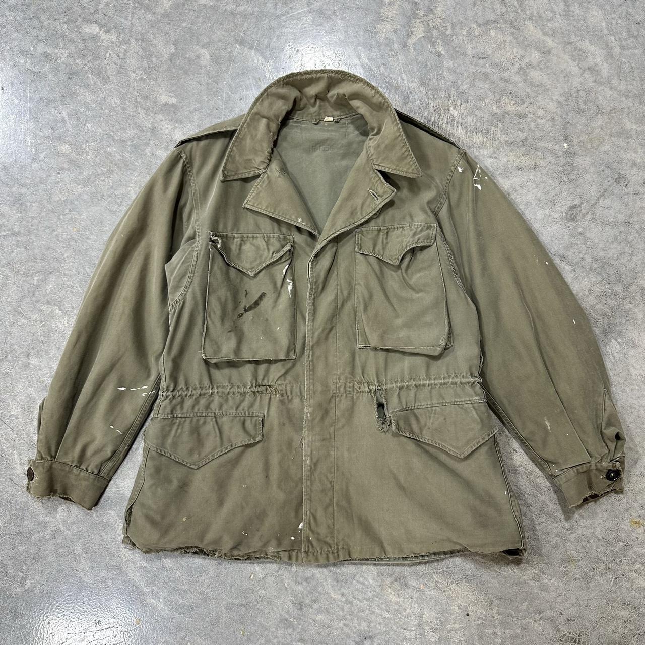 1950s military field jacket Good condition Size... - Depop