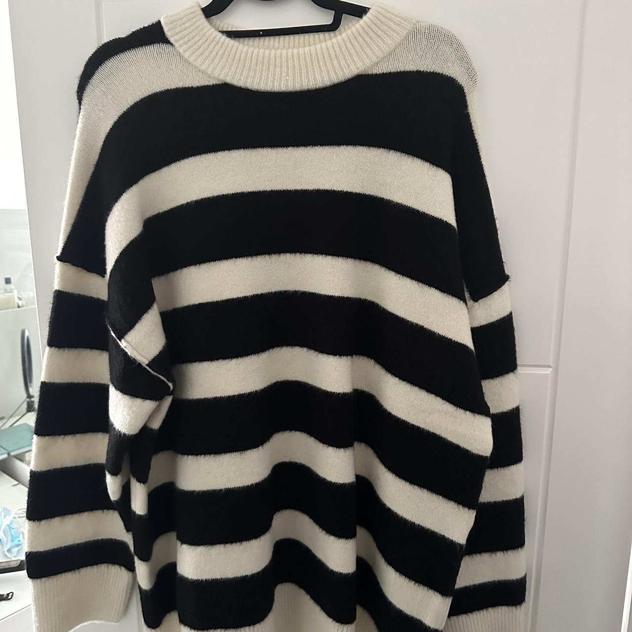 Zara striped jumper Perfect condition never worn... Depop