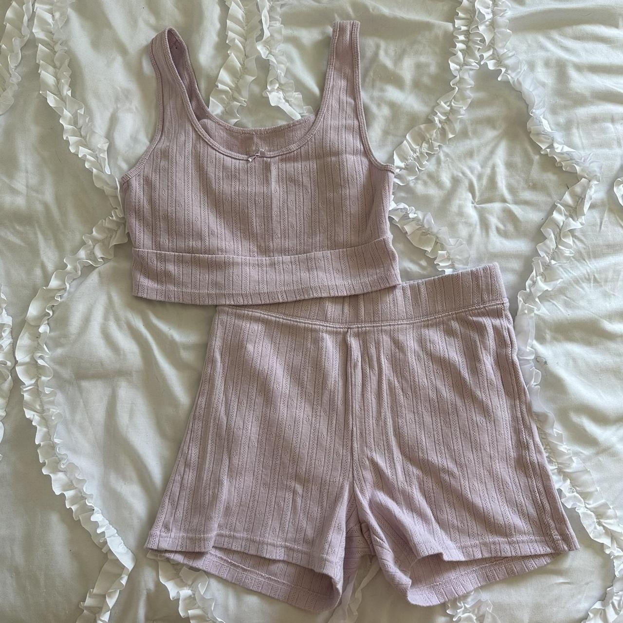 Super cute lavender matching set from Aeropostale... - Depop