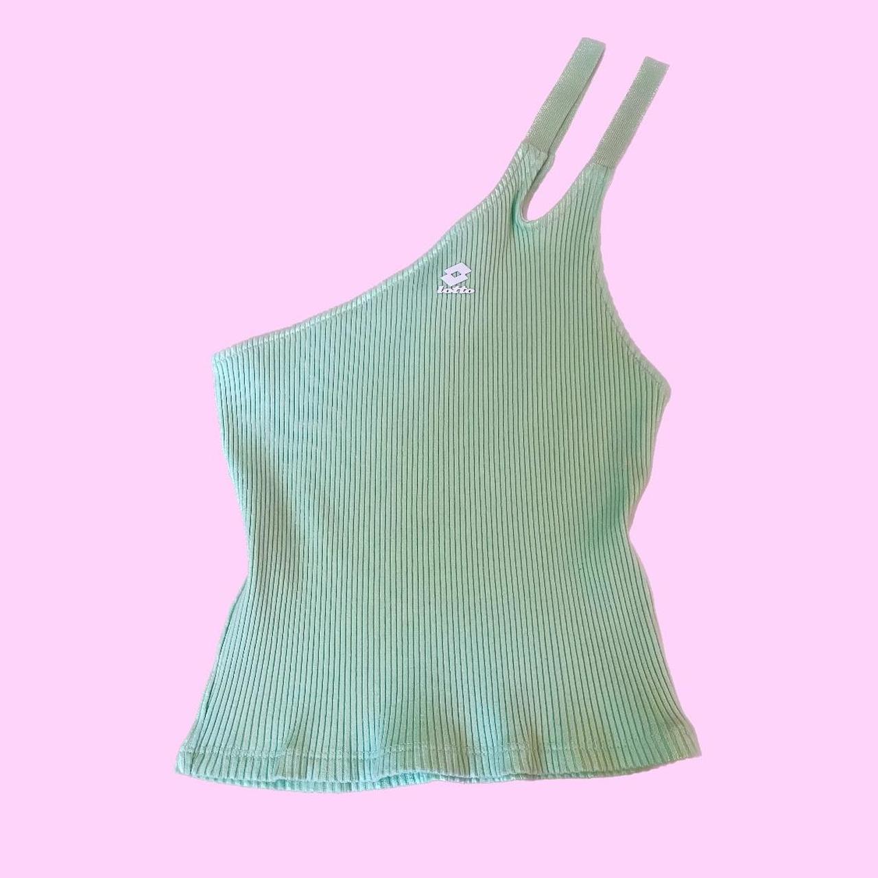 ZARA green off the shoulder crop top 💚 SIZE M,... Depop
