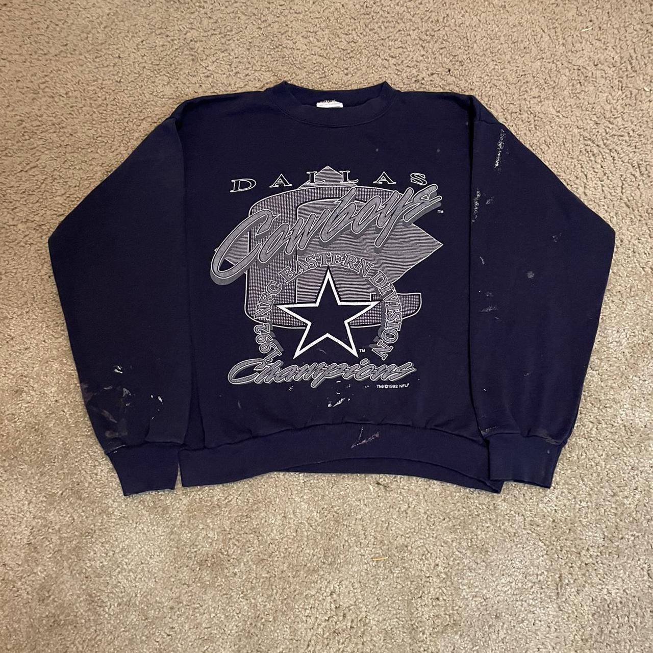 1993 Super Bowl xxvii sweatshirt Dallas cowboys - Depop