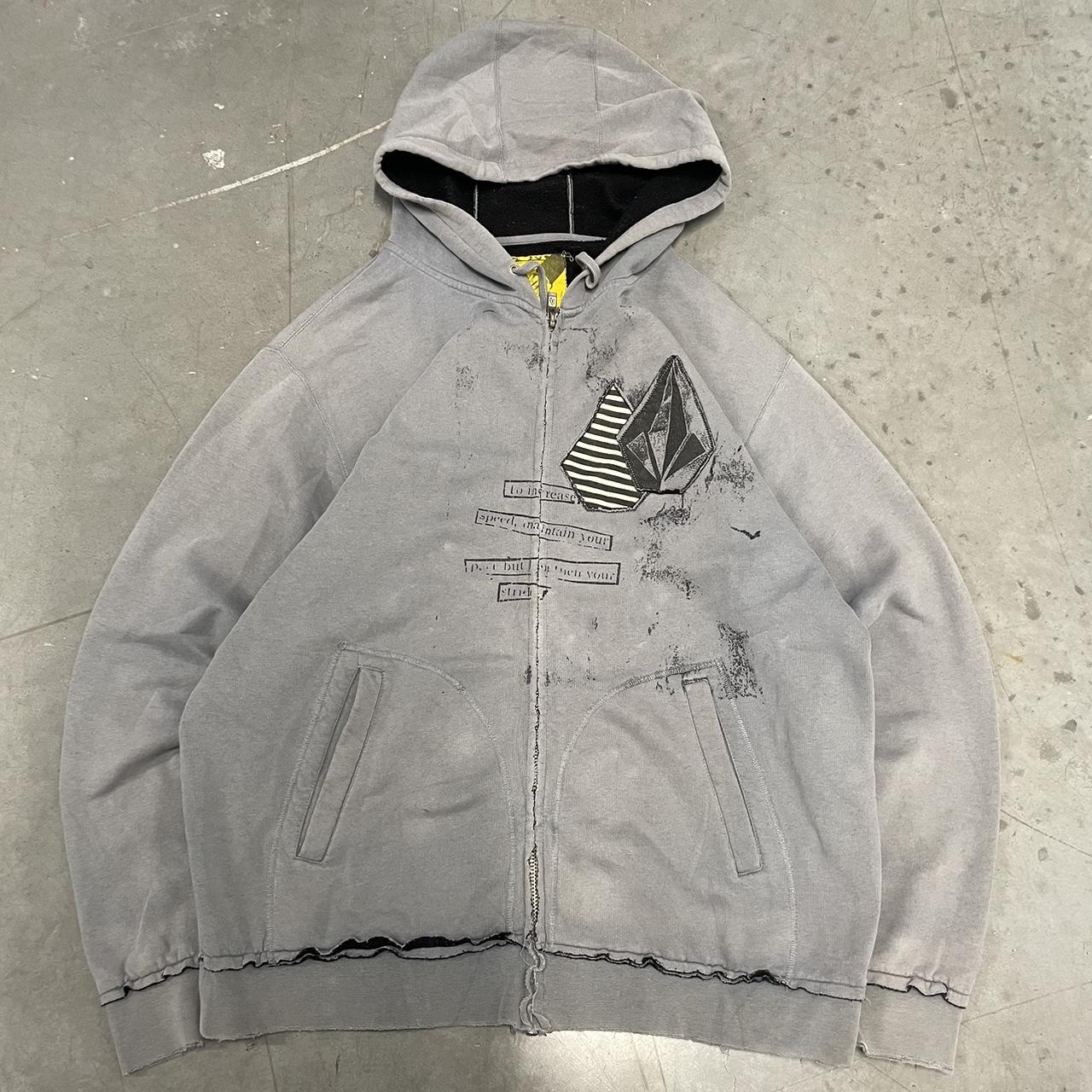 Volcom zip up online hoodie mens