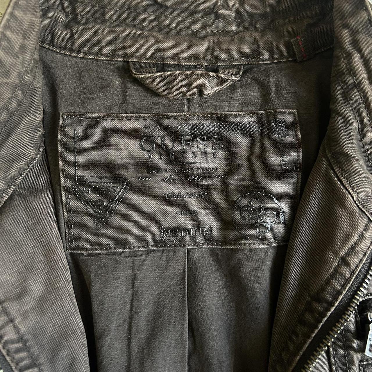 GUESS VINTAGE LA. CA 1981 Women's XL Denim Brown... - Depop