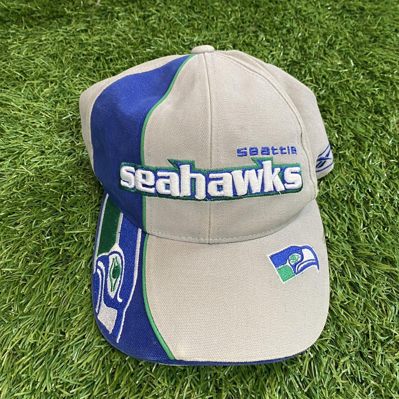 Vintage Reebok NFL Seattle Seahawks Hat Good - Depop