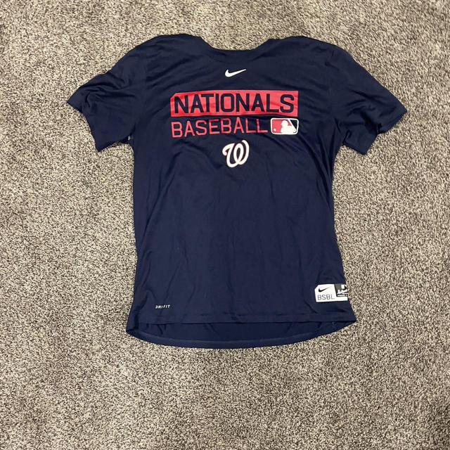 Nike baseball Washington Nationals polo - Depop