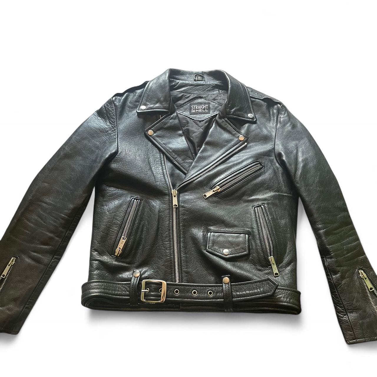 ジャケット・アウター 00s Archive Leather Jacket Gimmick Punk Rare Vintage 90s Leather Biker Punk Jacket - Etsy