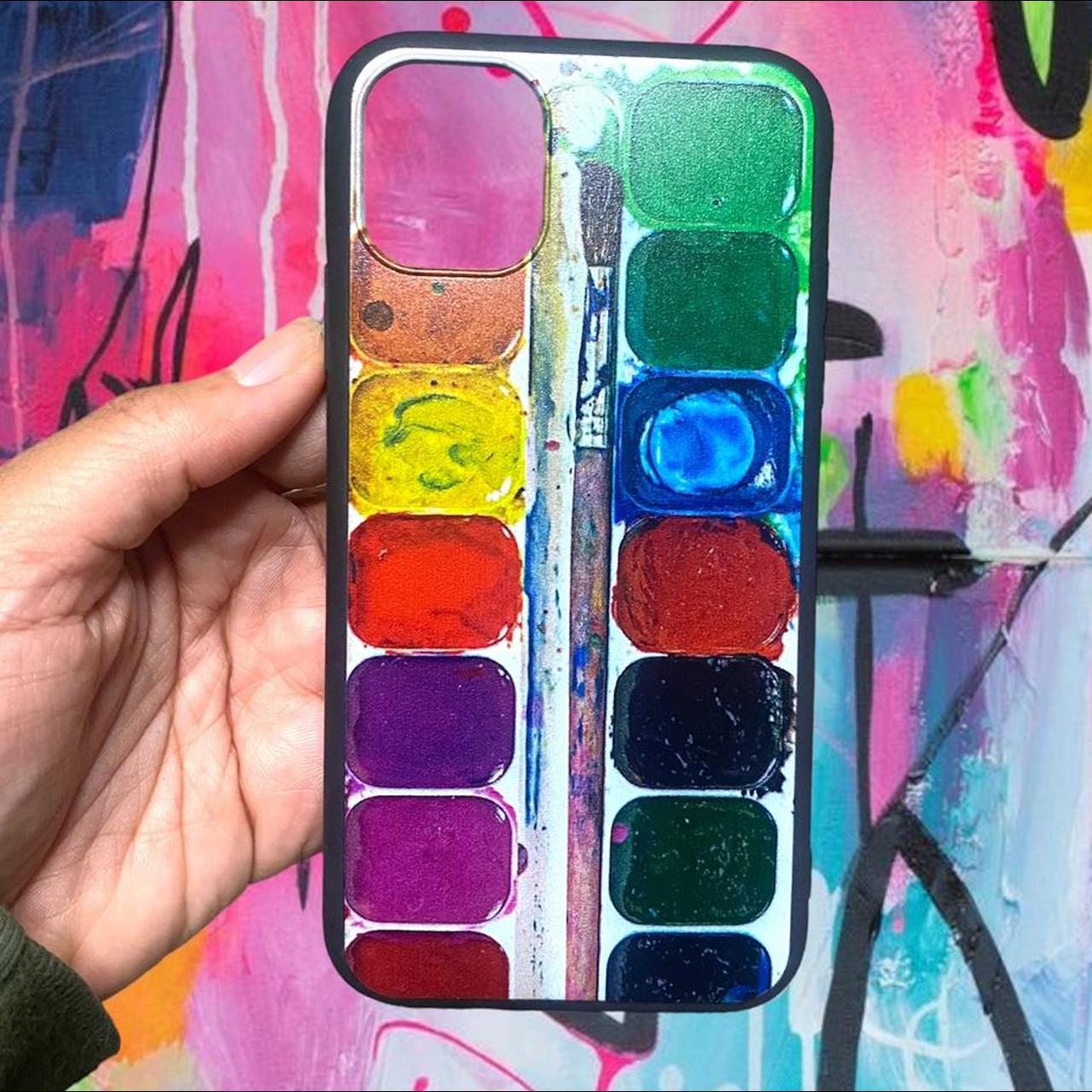 water-color-iphone-11-case-never-used-excellent-depop