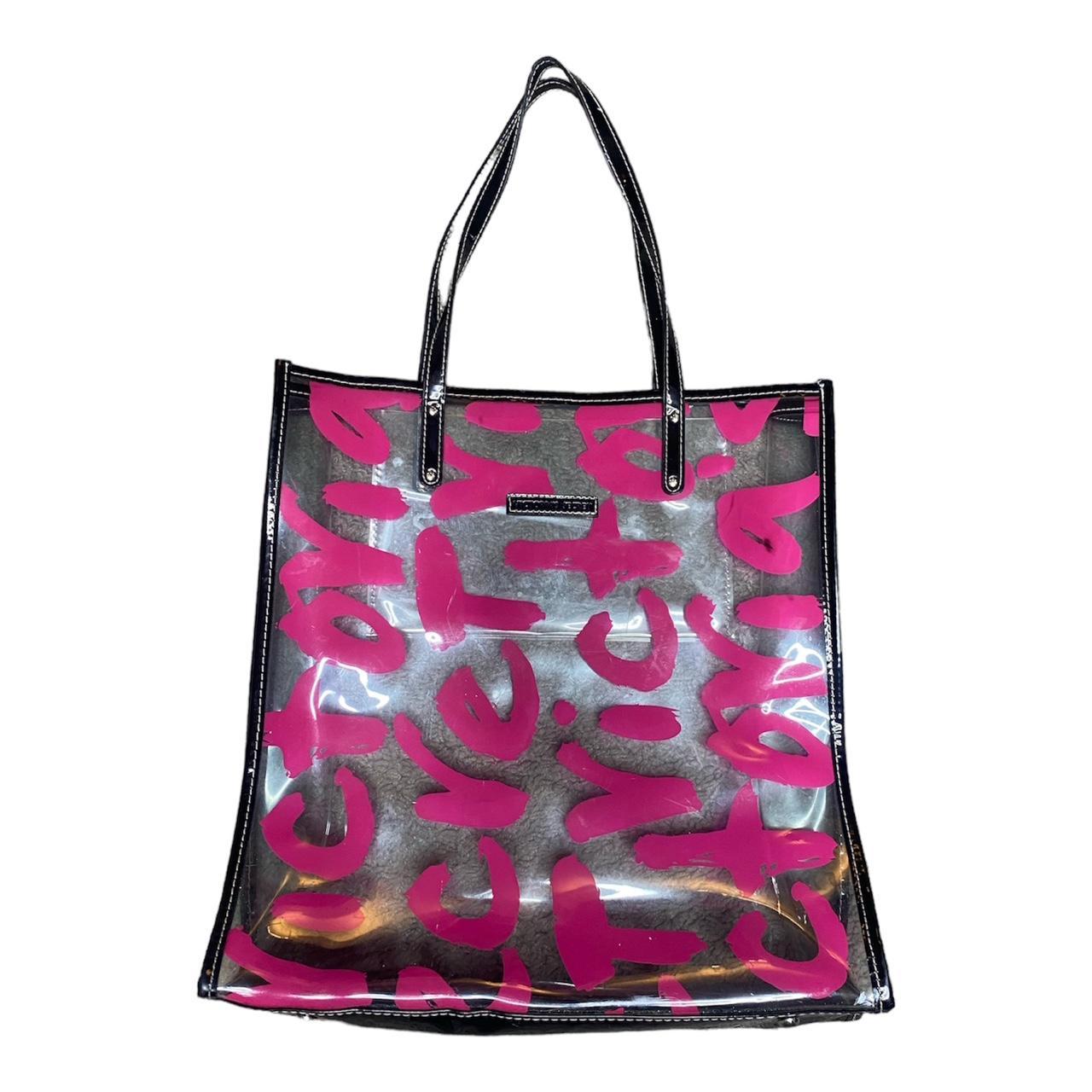 Buy Victoria Secret Tote Bag Love VS Black at Amazon.in