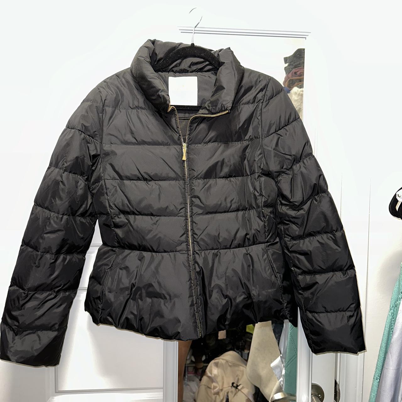 Kate spade peplum store puffer jacket