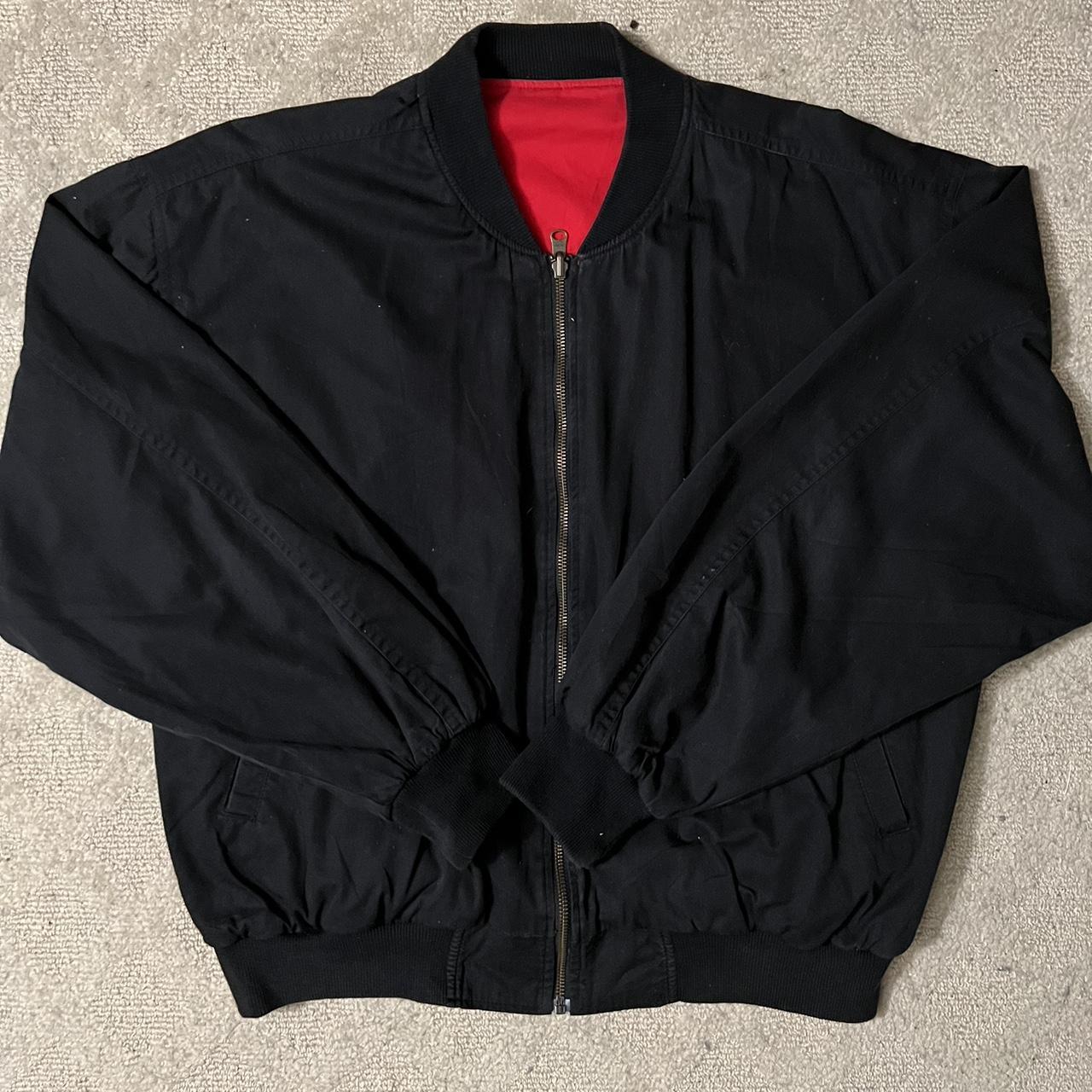 Marlboro Men's Black and Red Jacket | Depop