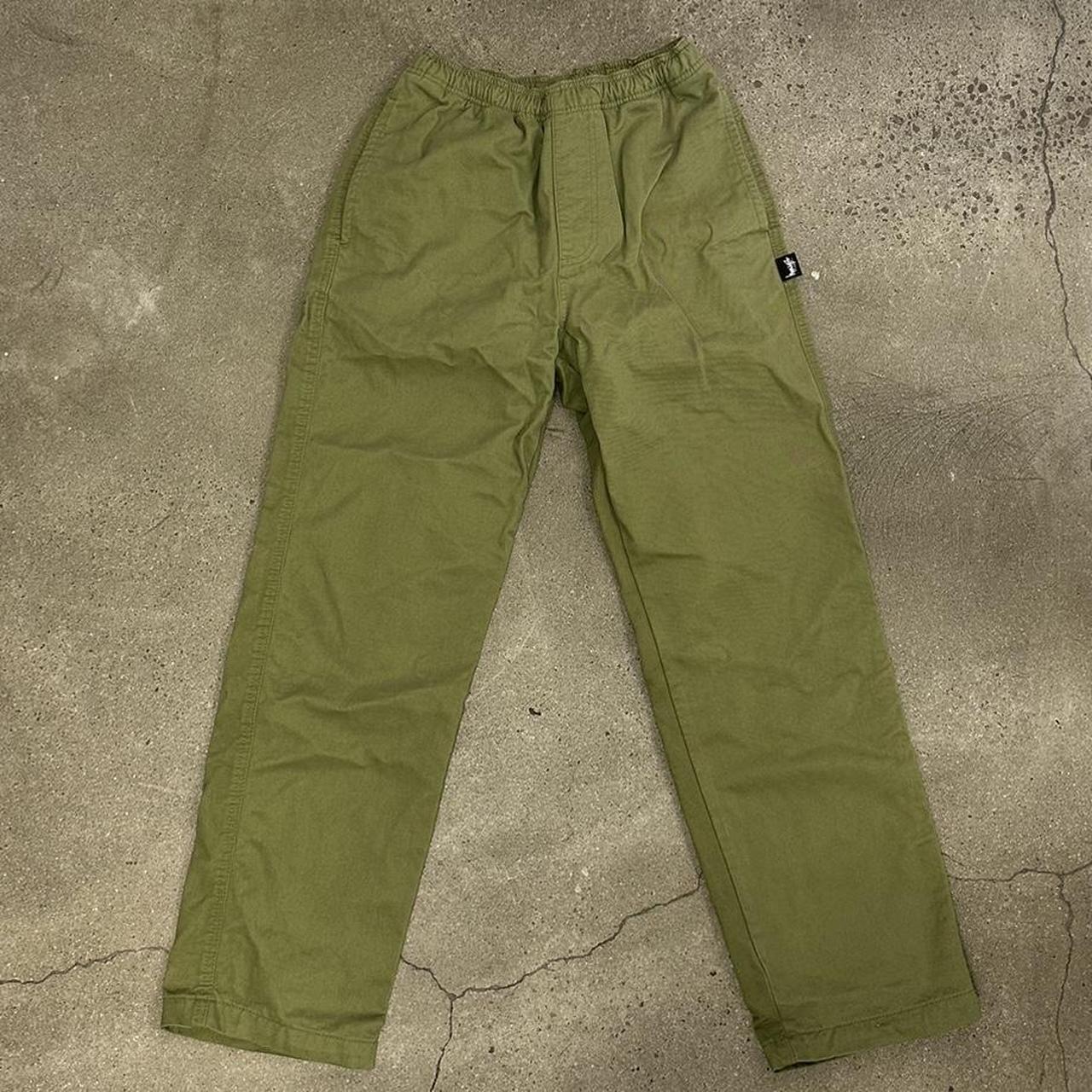 Stussy brushed best sale beach pant olive