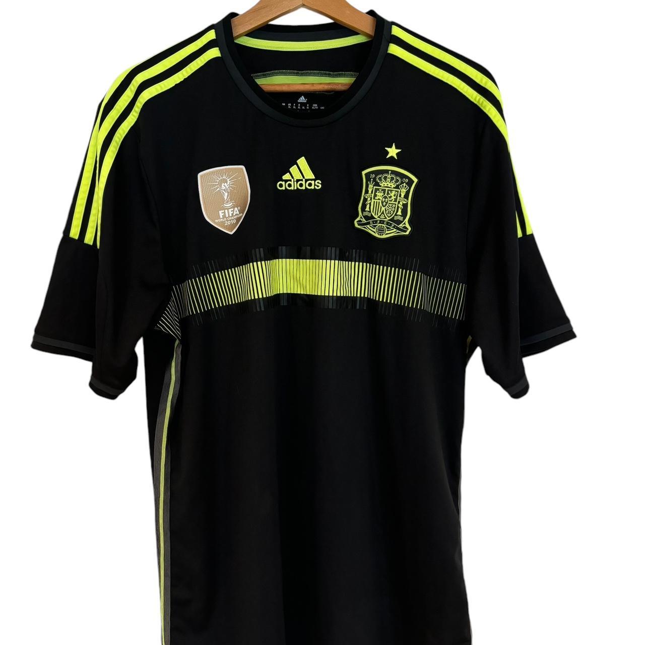 World Cup Adidas T Shirt 2014 Official Spain 2014 World Cup Away