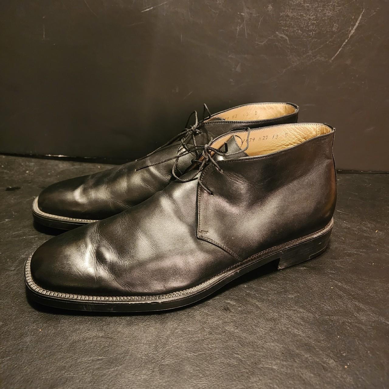 Ferragamo chukka outlet boots