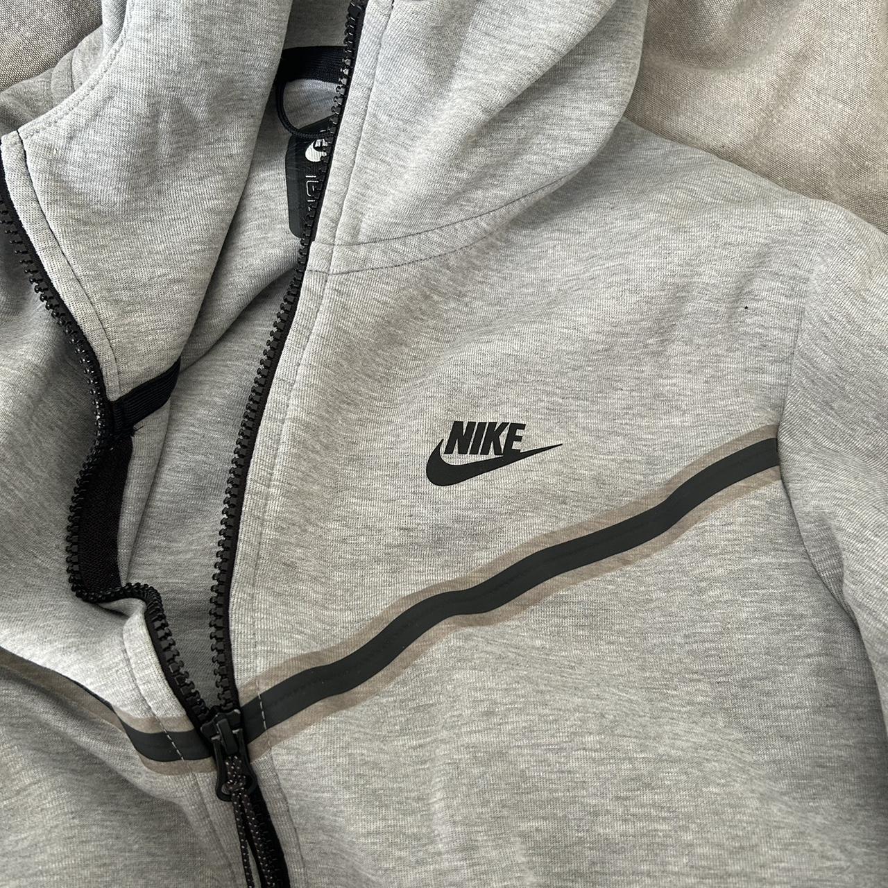 Nike men’s tech fleece grey hoodie. Size M perfect... - Depop